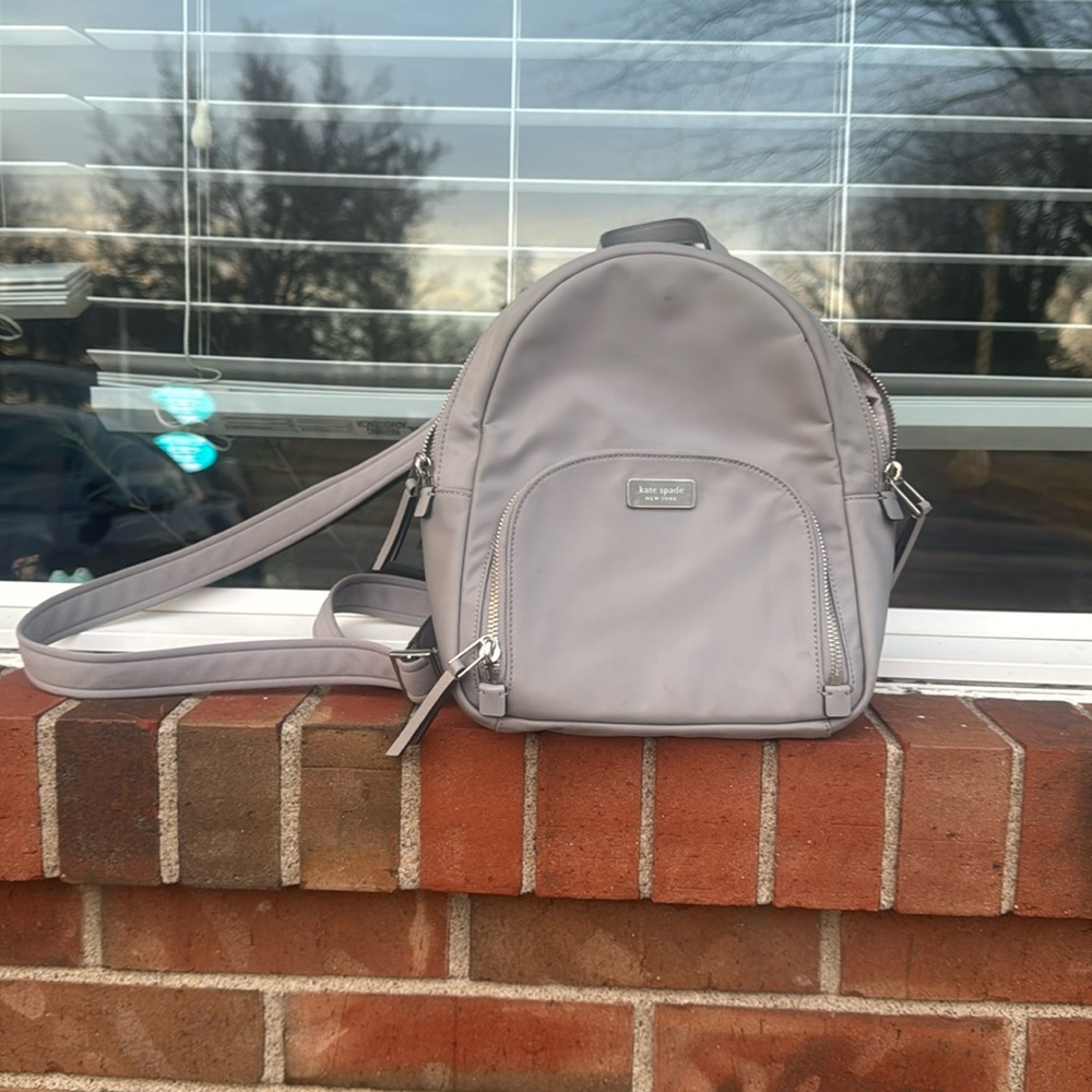 Kate Spade mini nylon backpack